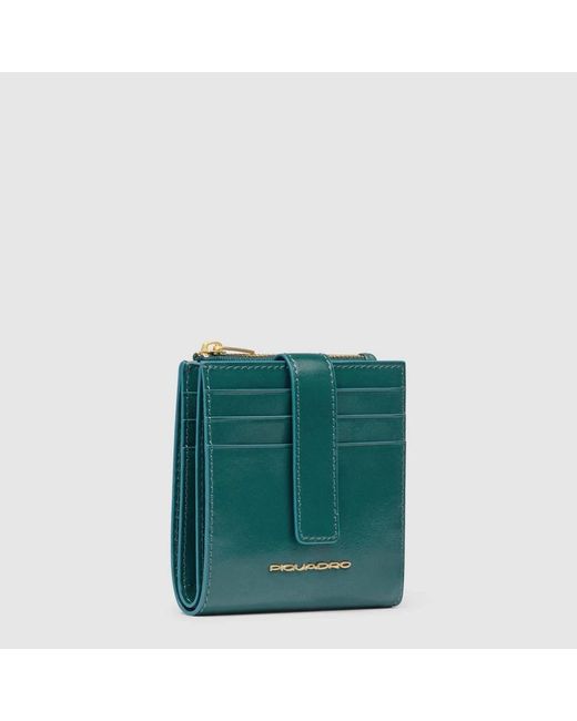 Piquadro Green Wallets & Cardholders for men