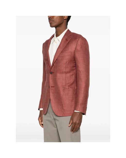Corneliani Red Blazers for men