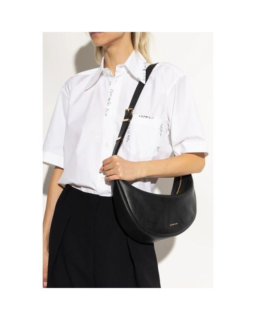 Michael Kors Black Schultertasche avra