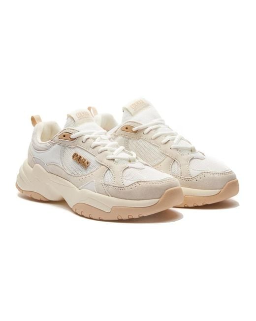Colmar White Cremefarbene Turnschuhe