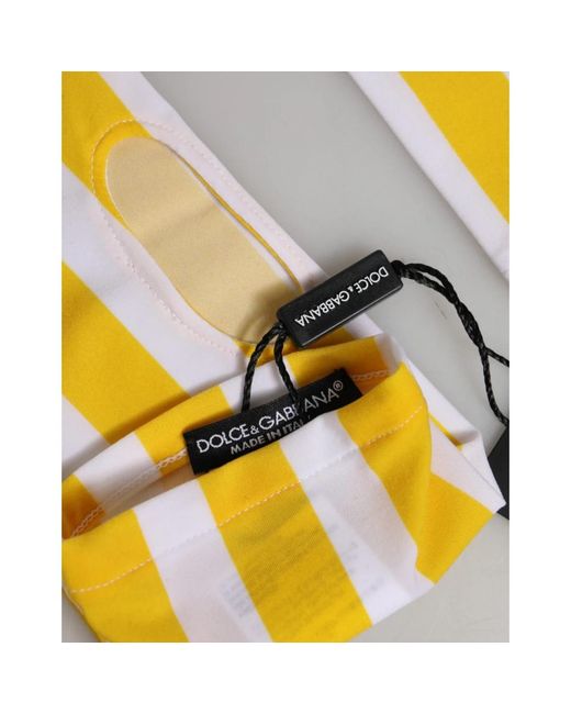 Gloves di Dolce & Gabbana in Yellow