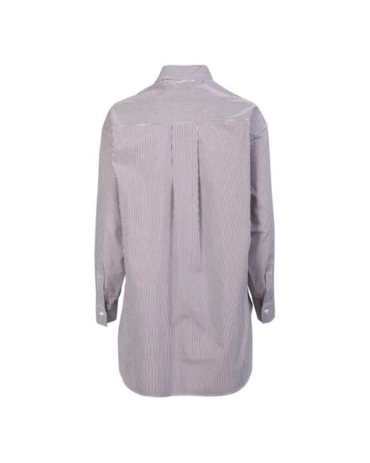 Blanca Vita Purple Shirts