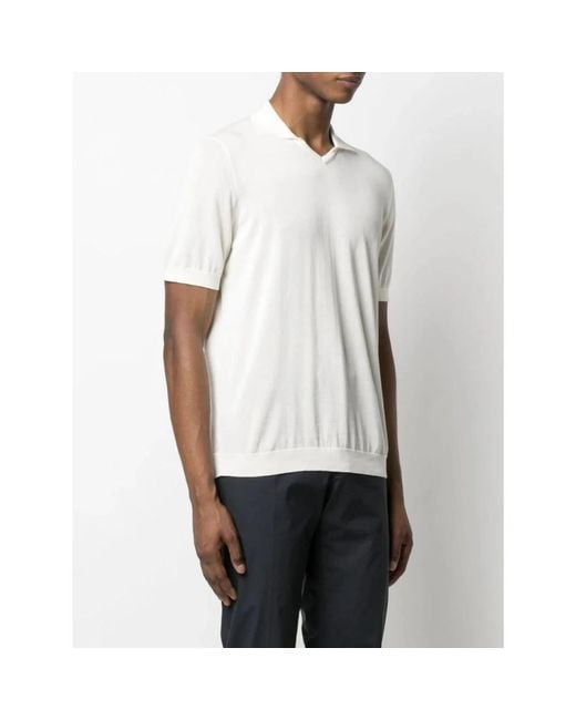 Drumohr White Polo Shirts for men