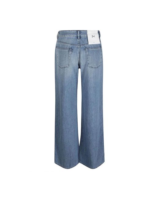 Jeans > straight jeans 3x1 en coloris Blue