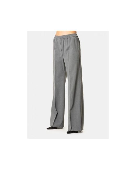 Weekend by Maxmara Wide Trousers in het Gray