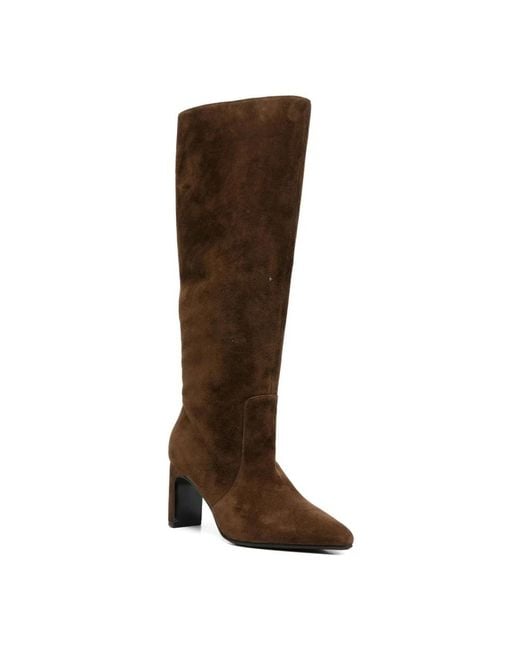 ADRIANNA FERETTI Brown Heeled Boots