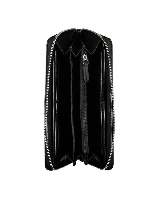 Calvin Klein Accessoires ,Zwart ,5-Vaks Portemonnee in het Black