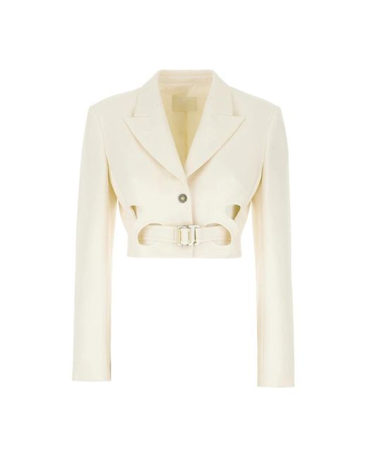 Dion Lee White Blazers
