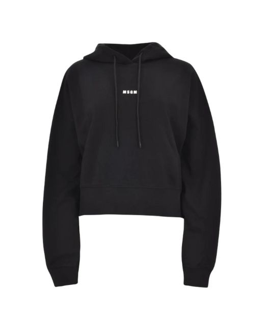 Hoodies MSGM de color Black