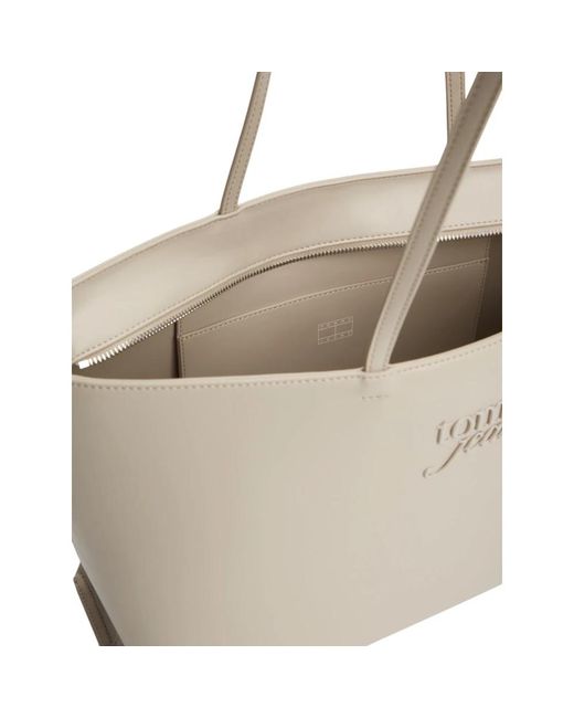 Tommy Hilfiger Gray Shopping Bags