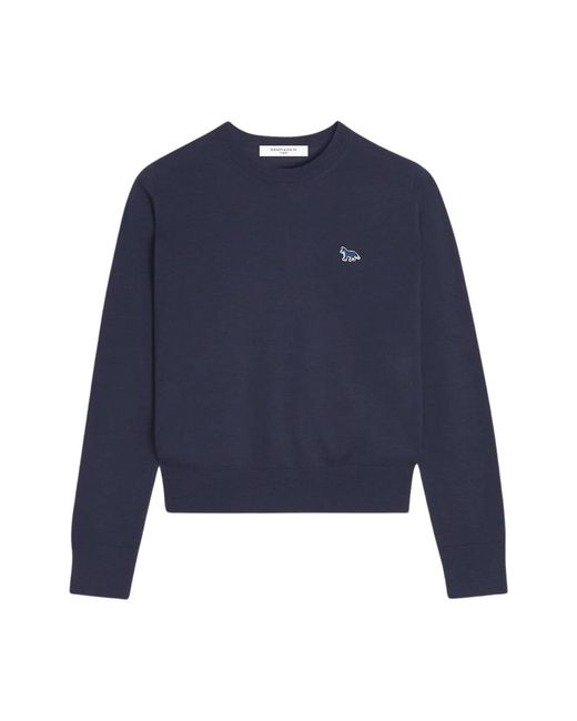 Maison Kitsuné Jersey in het Blue