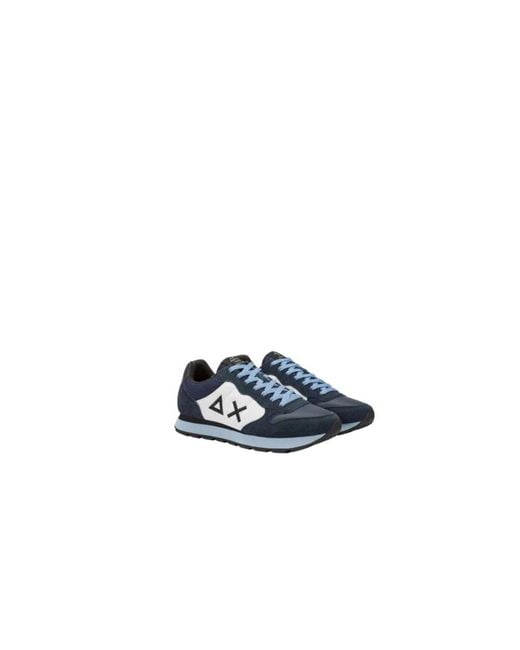 Sun 68 Blue Sneakers for men