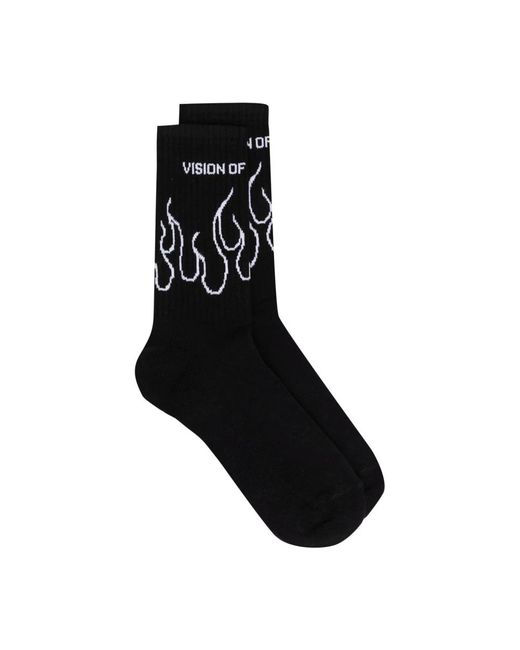 Socks di Vision Of Super in Black da Uomo