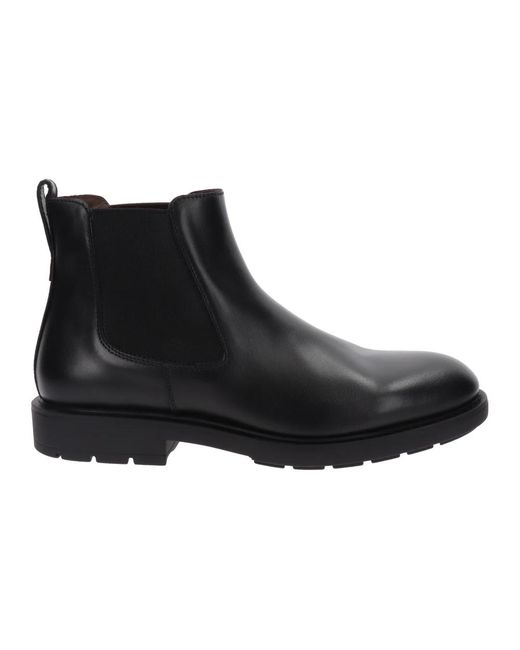 Nero Giardini Black Chelsea Boots for men