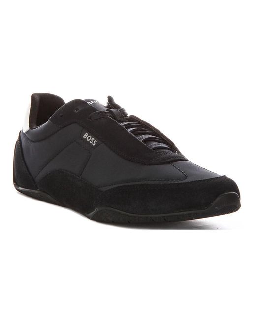 HUGO Black Sneakers for men