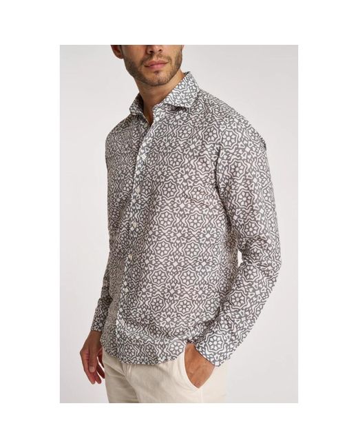 BASTONCINO Camicia in het Gray voor heren