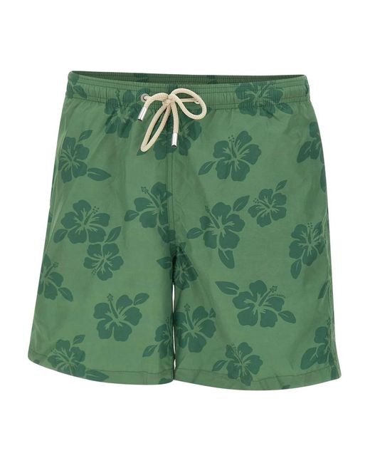 Mc2 Saint Barth Green Beachwear for men