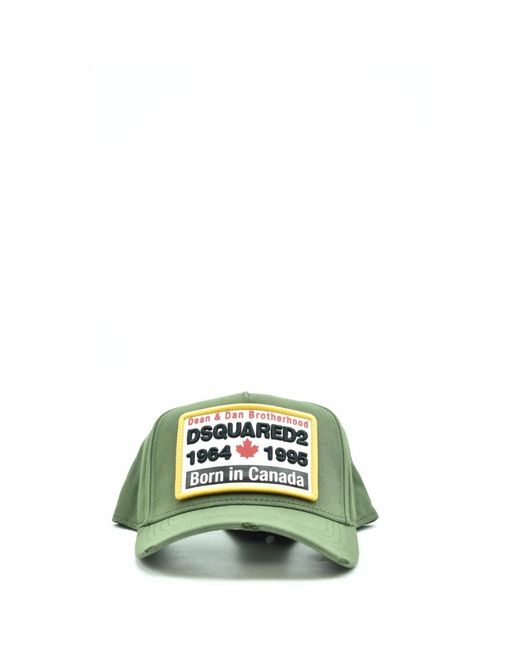 DSquared² Green Caps for men