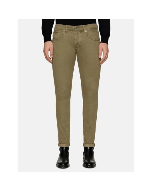 Dondup Green Slim Fit Jeans for men