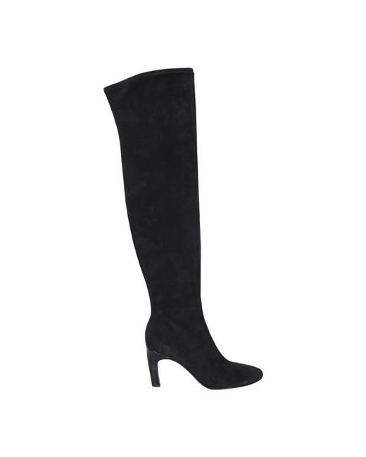 Tory Burch Black Over-The-Knee Boots