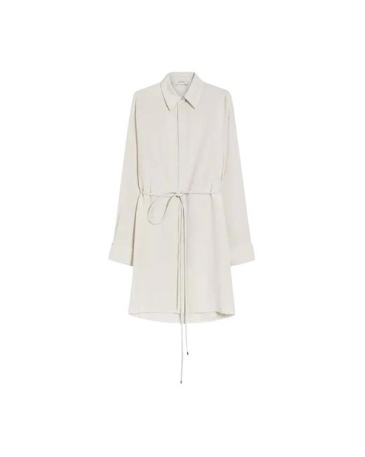 Sportmax White Shirt Dresses
