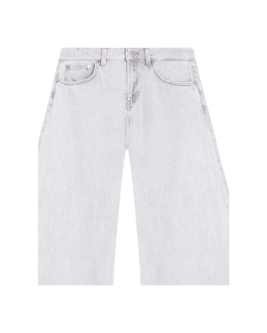 Dondup White Flare Jeans