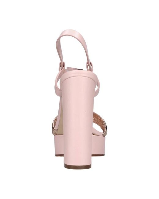 Casadei Pink High Heel Sandals
