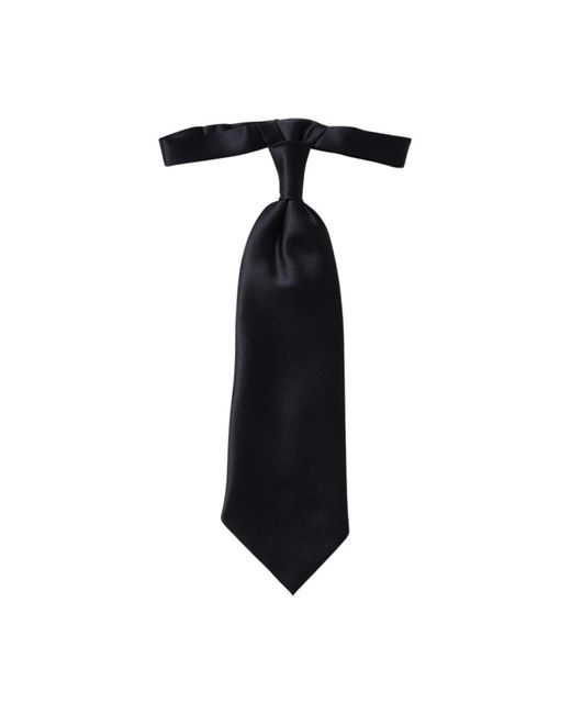 Corneliani Elegante Blauwe Stropdas Formele Kleding in het Black voor heren