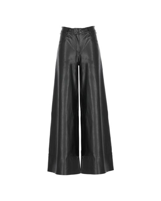 Norma Kamali Wide Trousers in het Gray