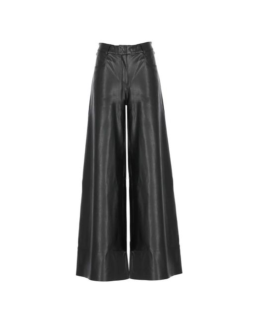 Wide Trousers Norma Kamali en coloris Gray