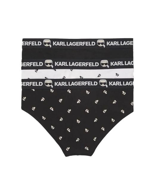 Karl Lagerfeld Black Underpants