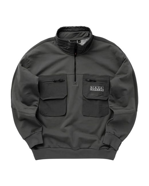 Zip-Throughs Napapijri pour homme en coloris Black