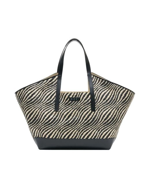 Marni Gray Tote Bags