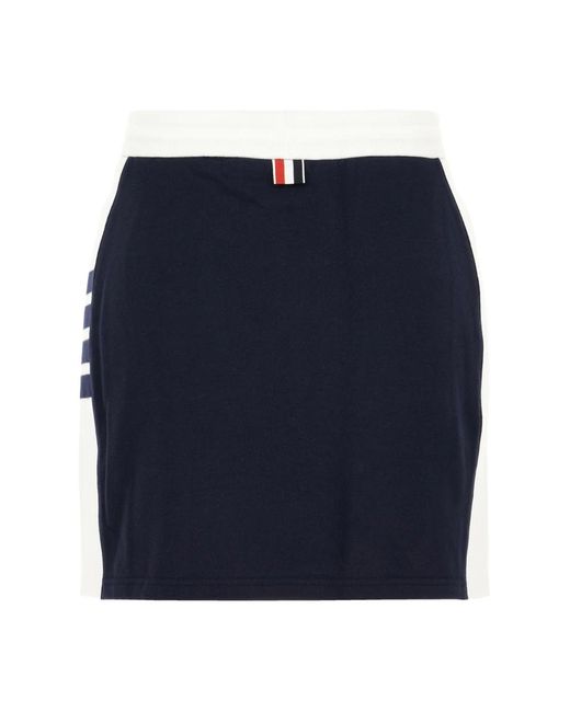 Thom Browne Blue Short Skirts