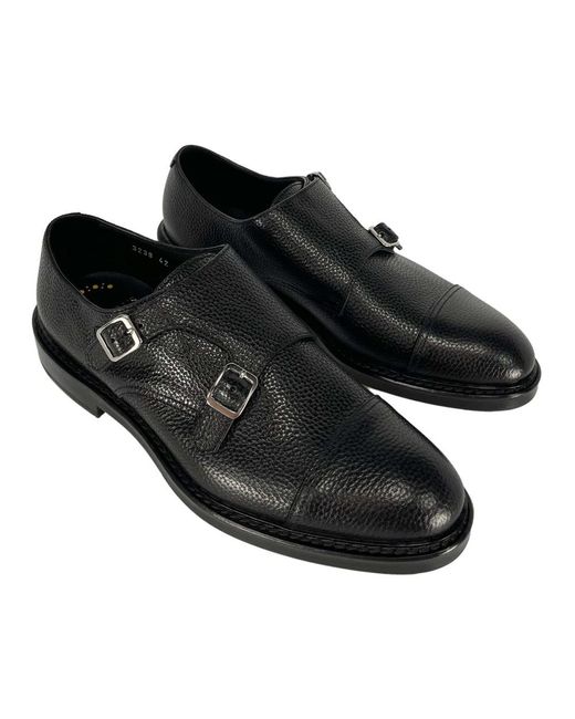 Doucal's Black Business Shoes for men