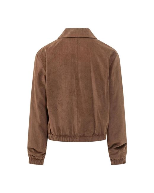AMI Ami De Coeur Zipped Jacket in het Brown voor heren