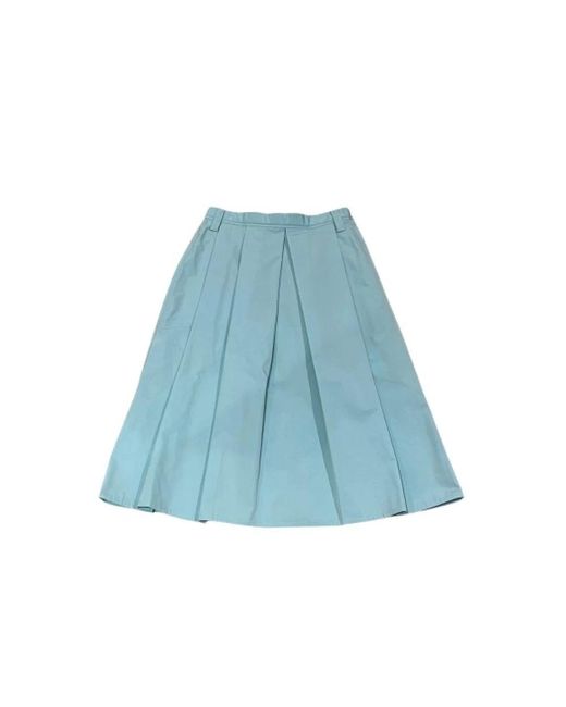 Sofie D'Hoore Blue Short Skirts
