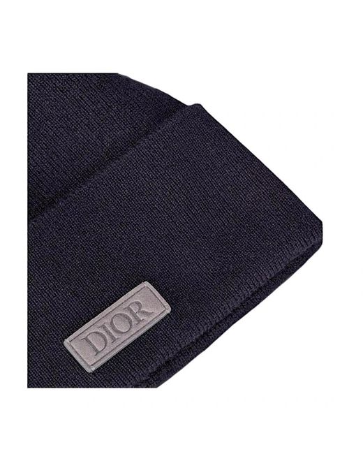Dior Blue Beanies for men