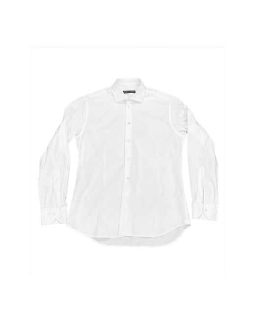 Cesare Paciotti White Formal Shirts for men