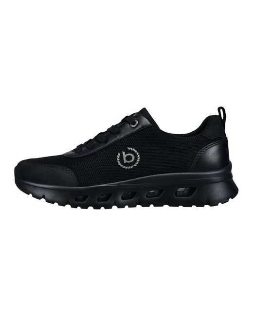 Bugatti Mode Sneakers in het Black