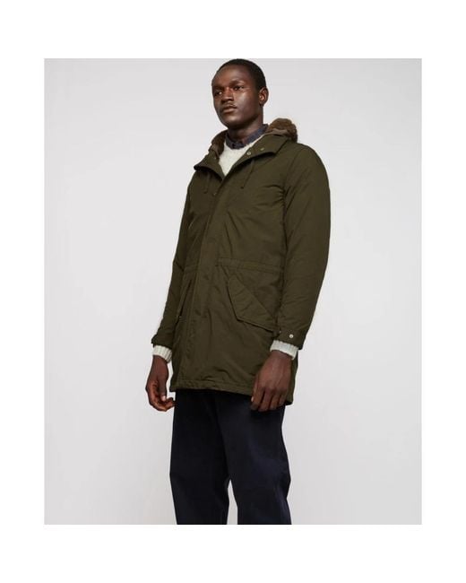 Parkas Aspesi de hombre de color Green
