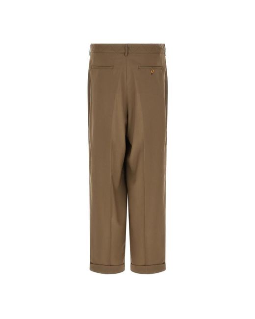 Marni Natural Wide Trousers for men