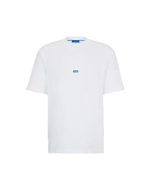 T-Shirts di HUGO in White da Uomo