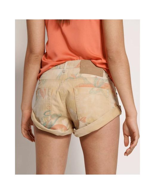 One Teaspoon Natural Tropische bandits shorts