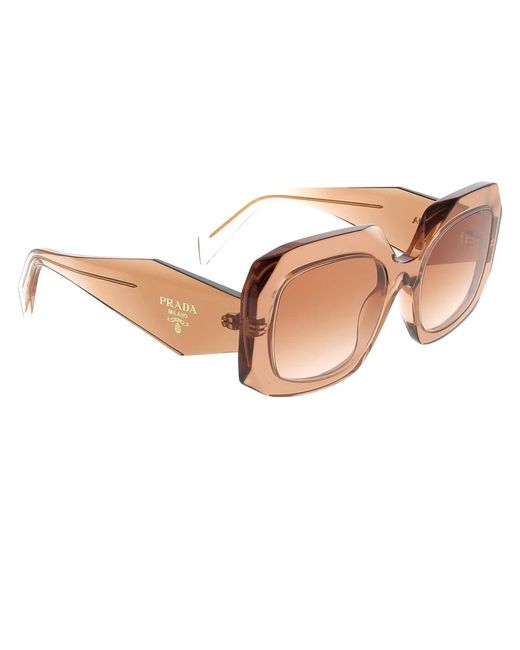 Prada Accessoires ,Bruin ,Zonnebrillen in het Natural