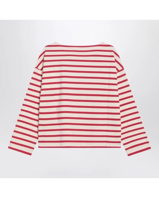 Long Sleeve Tops Valentino Garavani de color Red