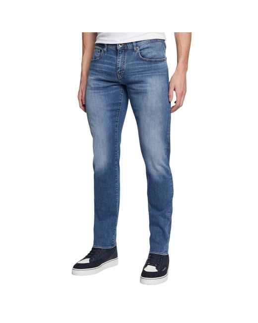 ARMANI EXCHANGE Blue Slim-Fit Jeans for men