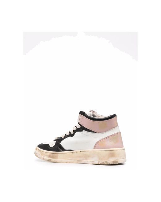 Autry White Medalist high-top sneakers