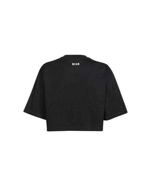 T-Shirts MSGM de color Black