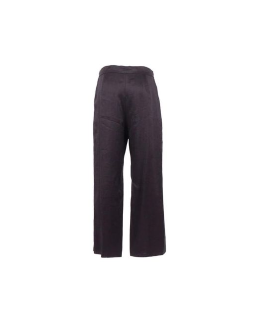 Max Mara Wide Broeken in het Blue